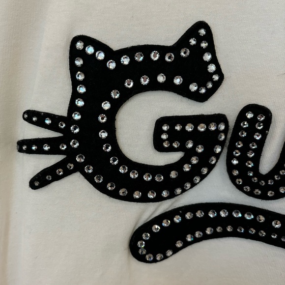 Gucci Appliqué Kitty Cat Tee - Picture 6 of 12
